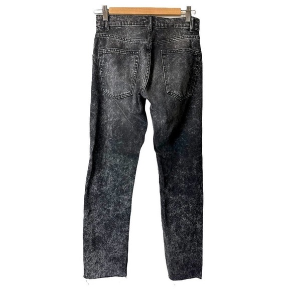 NWOT Free People We the Free Vixen Cigarette Jeans in Rock & Roll Black - Picture 4 of 9